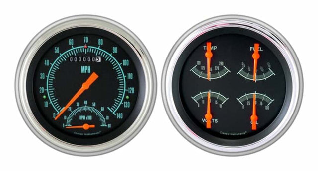 G-Stock 1951-52 Chevy Car Package LS Sending Unit CH51GS62-LS dash gauge cluster