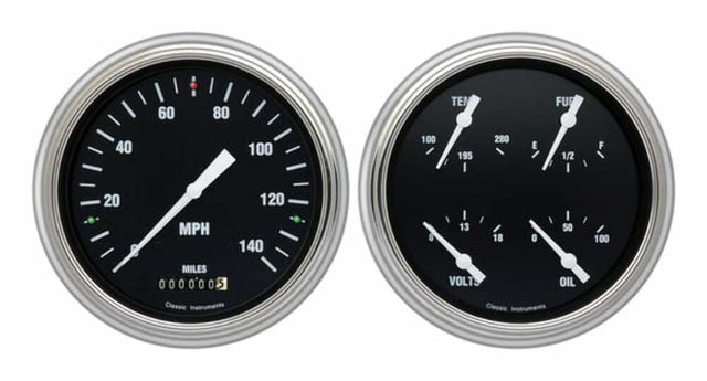 Hot Rod 1951-52 Chevy Car Package LS Sending Unit CH51HR52-LS dash gauge cluster