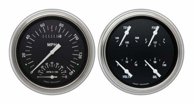 Hot Rod 1951-52 Chevy Car Package CH51HR62 dash gauge cluster