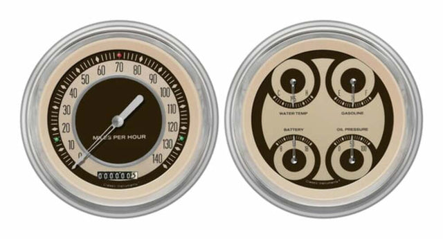 Nostalgia VT 1951-52 Chevy Car Package LS Sending Unit CH51NT52-LS dash gauge cluster
