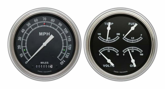 Traditional 1951-52 Chevy Car Package CH51TR52 dash gauge cluster