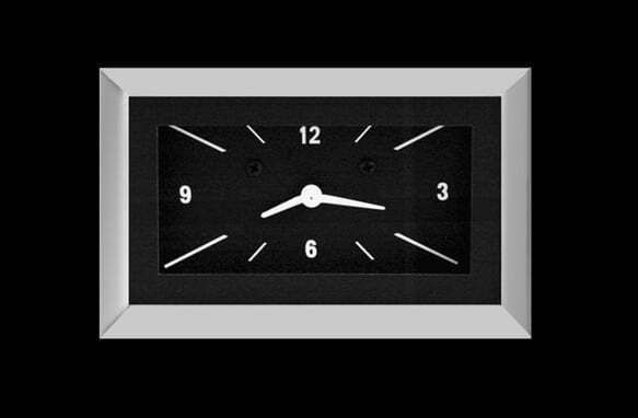 Classic Instruments 1957 Chevy Clock CH57CLB black