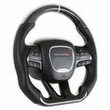 Fits 2015-2022 Dodge Charger; Steering Wheel-Carbon Fiber Heated-CH950-19