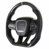 Fits 2015-2022 Dodge Charger; Steering Wheel-Carbon Fiber Heated-CH950-19