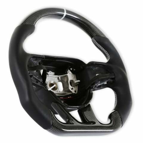 Fits 2015-2022 Dodge Charger; Steering Wheel-Carbon Fiber Heated-CH950-19