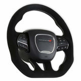 Fits 2015-22 Dodge Challenger/Charger; Steering Wheel-Alcantara Heated-CH950-20