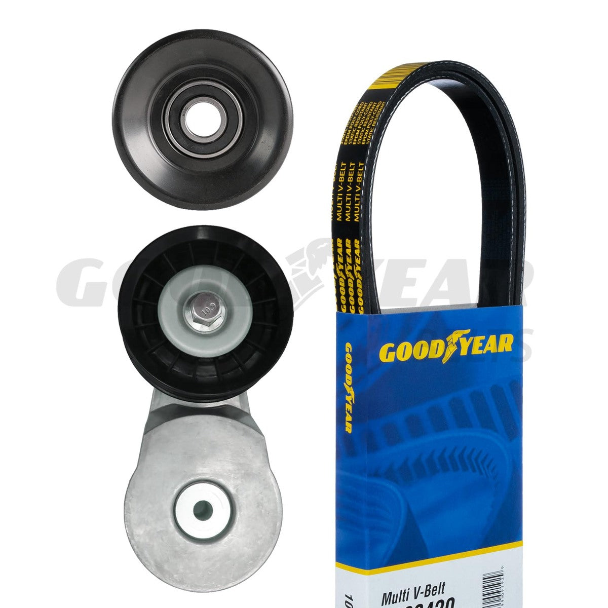 t Chevrolet,GMC, Serpentine Belt Drive Component Kit Goodyear 3139 Good Year Belts