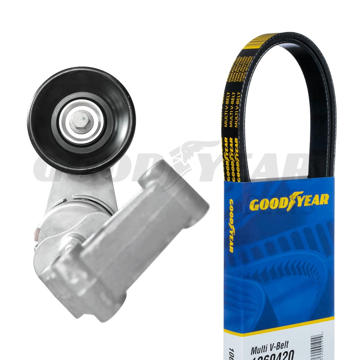 t Chevrolet,GMC,Isuzu, Serpentine Belt Drive Component Kit Goodyear 5007 Good Year Belts