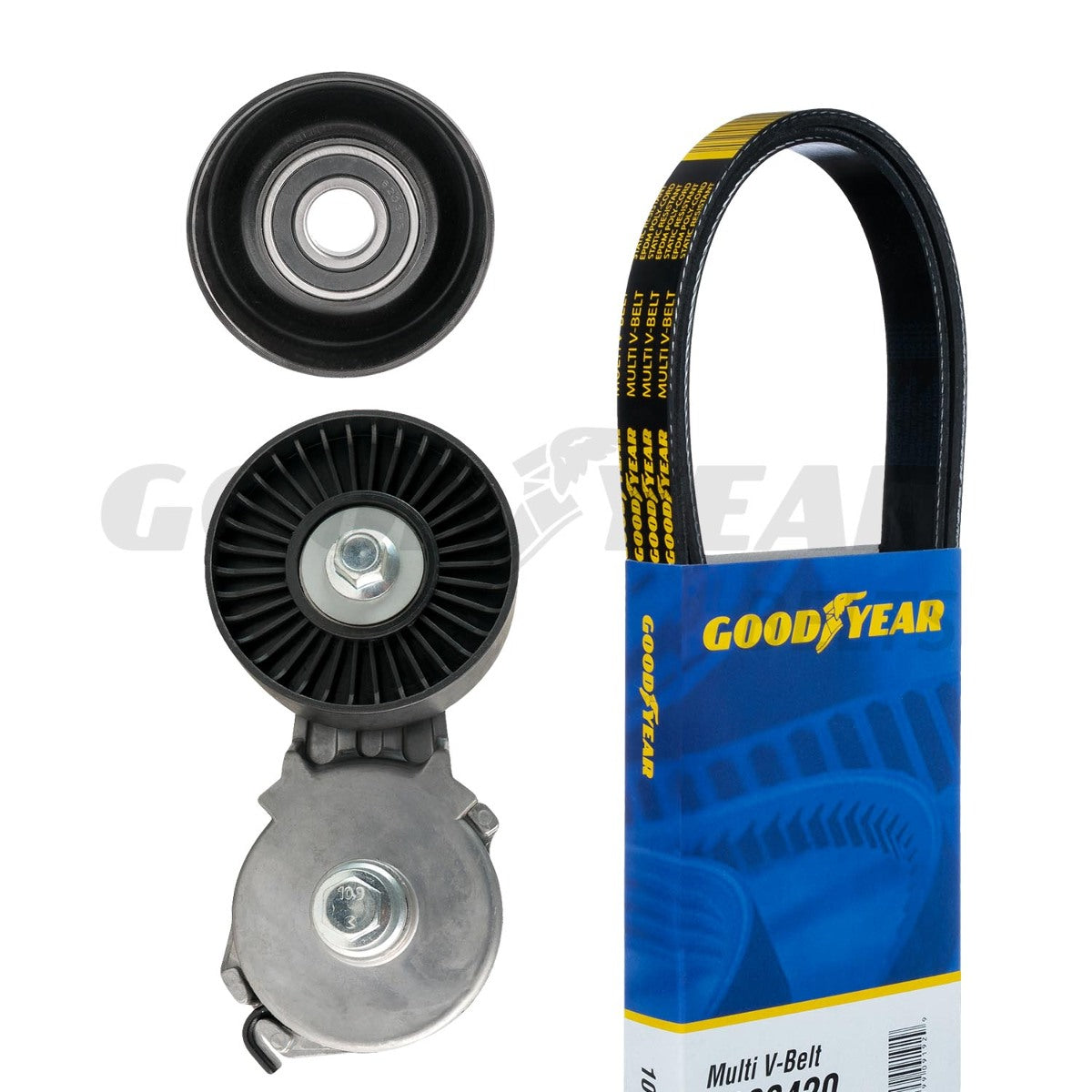 t Chevrolet,GMC,Oldsmobile, Serpentine Belt Drive Component Kit Goodyear 3008 Good Year Belts