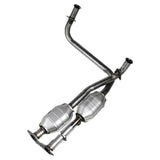 direct-fit catalytic converter fits 1999-2000 Cadillac Escalade 5.7L V8 and 1996-1999 Chevy C1500 5.7L V8 rear front Federal EPA with gaskets Schultz