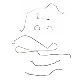 t Chevy Complete Brake Line Kit; Fine Lines-CBK0397SS Fine Lines