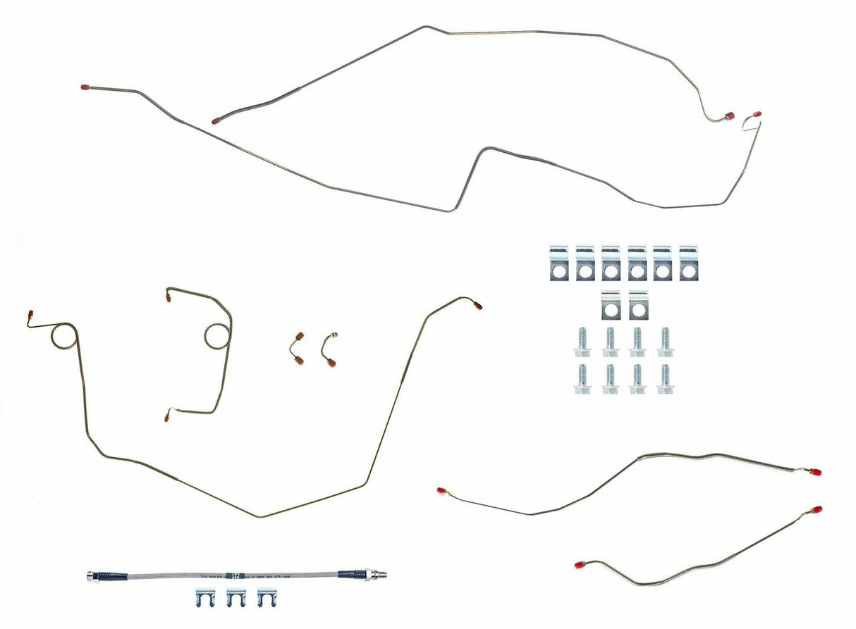 Complete Brake Line Kit for Chevy Convertible Conversion