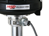 MSD ignition distributor black polished aluminum steel 23401MSD