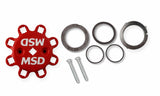 MSD ignition distributor red aluminum 2376MSD