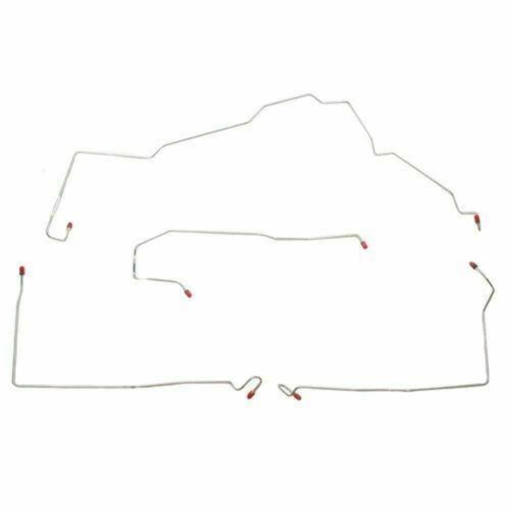 Front Brake Line Kit for 2000-2005 Chevy Malibu Classic ABS stainless steel