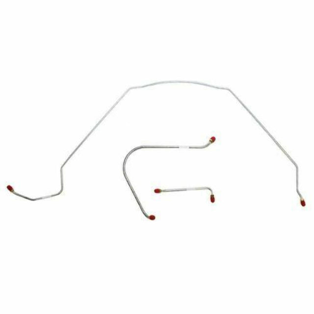Front Brake Line Kit for 1964-1965 Chevy Chevelle drum brakes stainless steel