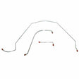 Front Brake Line Kit for 1964-1966 Chevy Chevelle drum brakes stainless steel
