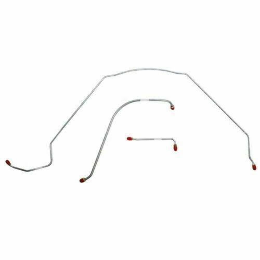 Front Brake Line Kit for 1964-1966 Chevy Chevelle drum brakes stainless steel