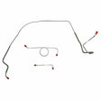 Front Brake Line Kit for 1965-1966 Chevy Chevelle drum brakes stainless steel