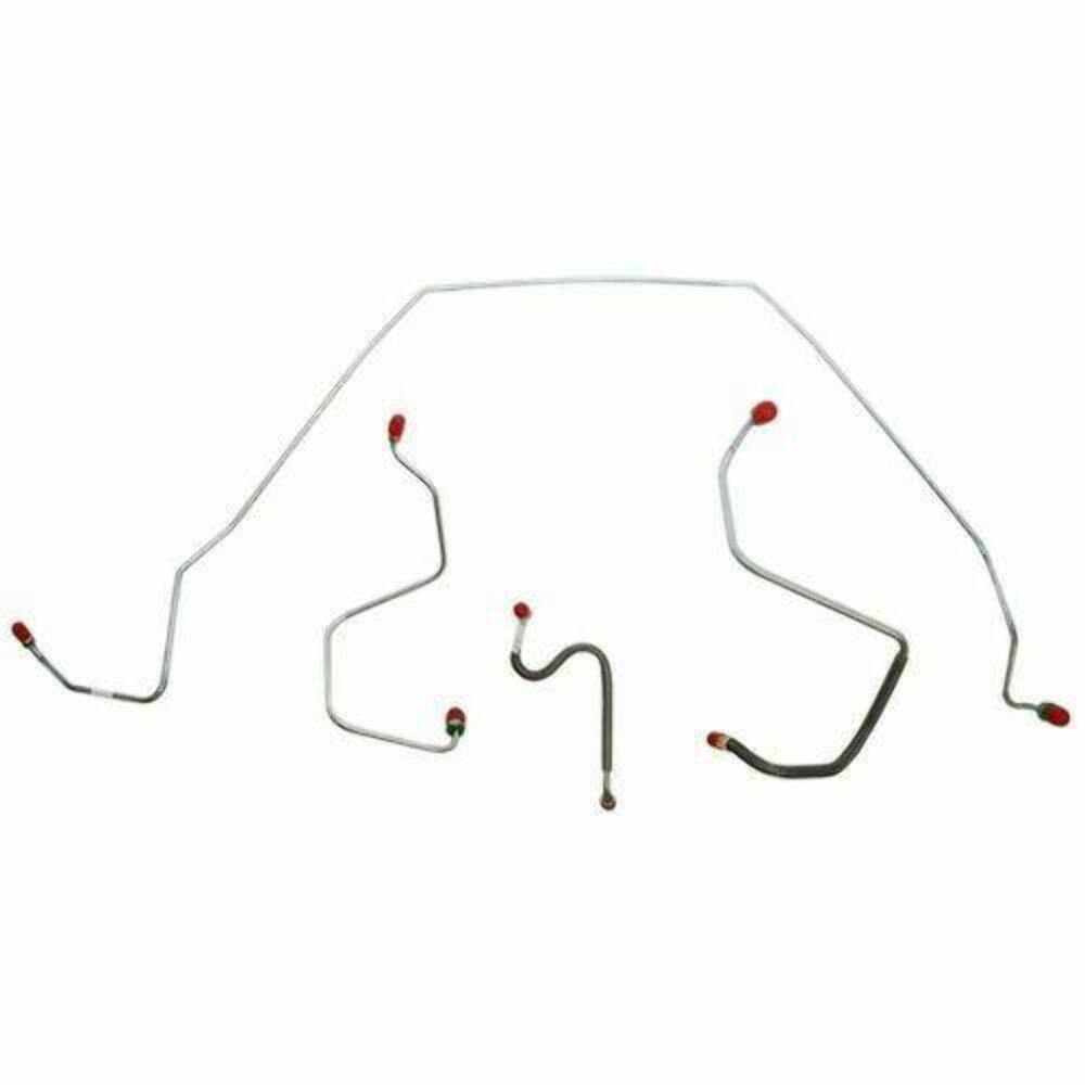 Front Brake Line Kit for 1967 Chevy Chevelle drum brakes stainless steel