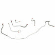 Front Brake Line Kit for 1967 Chevy Chevelle disc brakes stainless steel