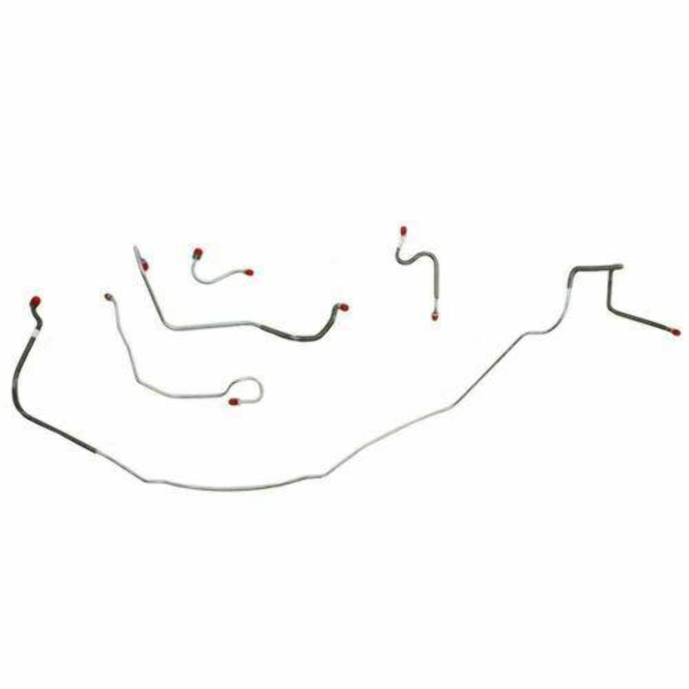 1967 Chevrolet Chevelle Front Brake Line Kit Power Disc Brakes - CKT6706SS