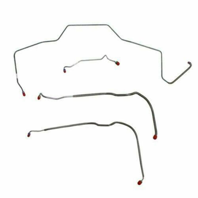 Front Brake Line Kit for 1968 Chevy Chevelle drum brakes stainless steel