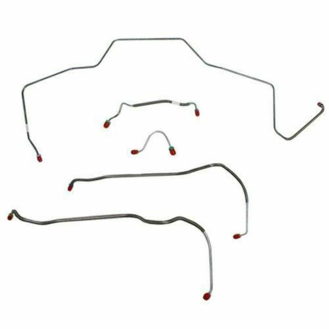 Front Brake Line Kit for 1968 Chevy Chevelle disc brakes stainless steel