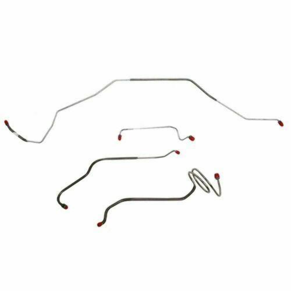 Front Brake Line Kit for 1968 Chevy Chevelle drum brakes stainless steel