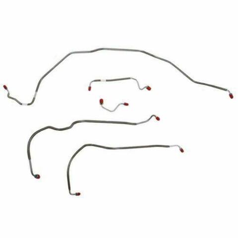 1970 Chevrolet Chevelle Front Brake Line Kit Power Disc Brakes - CKT7003SS