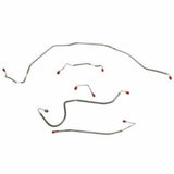 1970 Chevrolet Chevelle Front Brake Line Kit Manual Disc Brakes - CKT7004SS