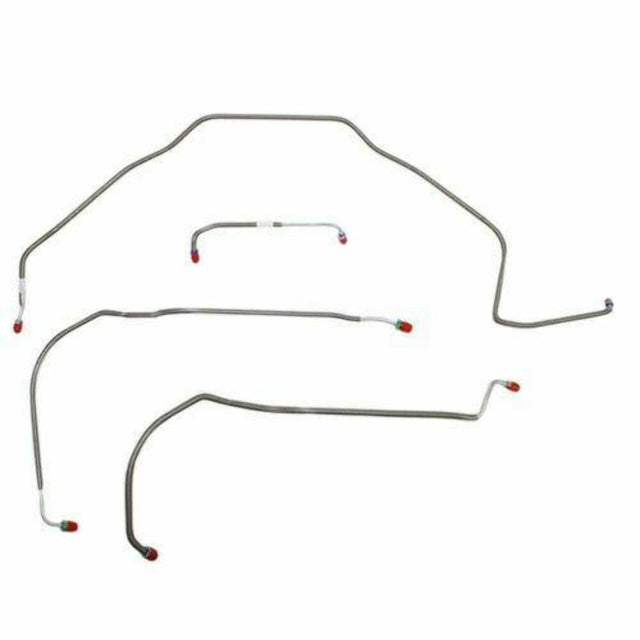 Front Brake Line Kit for 1971-1972 Chevy Chevelle disc brakes stainless steel