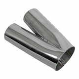 XFORCE Exhaust CL2S-200-250 Merge Pipe From Twin 2 To 2.5 S/Steel