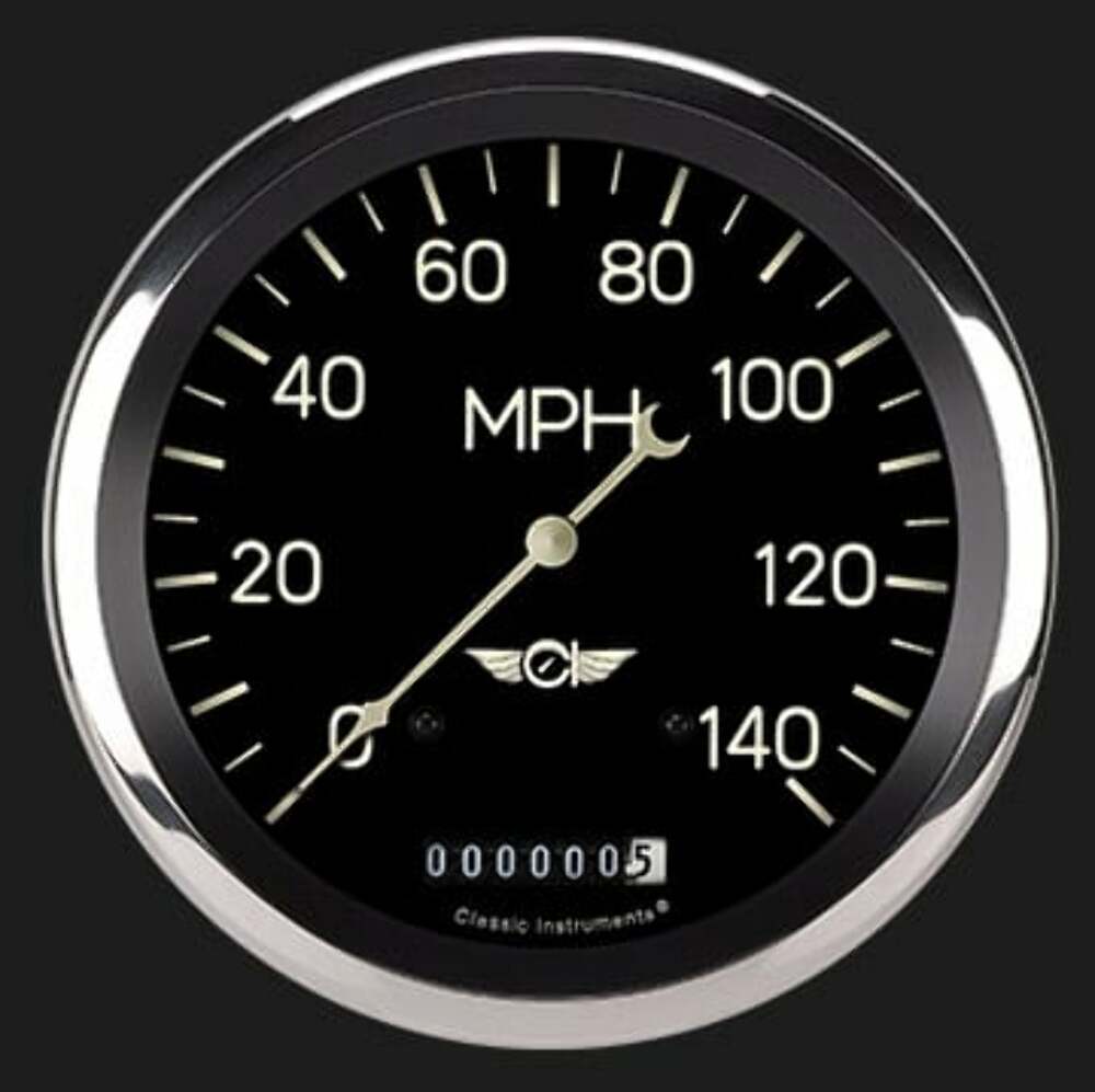 Classic Instruments Series 4 5/8" Speedometer CL56SRC