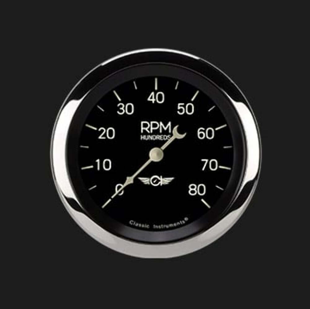 Classic Instruments Series 3 3/8" Tachometer CL80SRC
