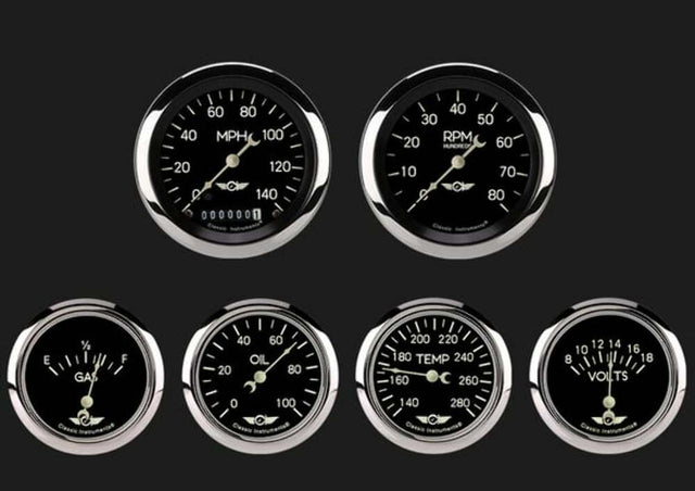 Series Six Gauge Set, 3 3/8" CL901SRC