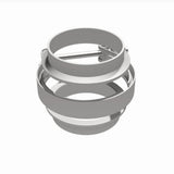 MagnaFlow exhaust clamp 3 inch stainless steel 10169