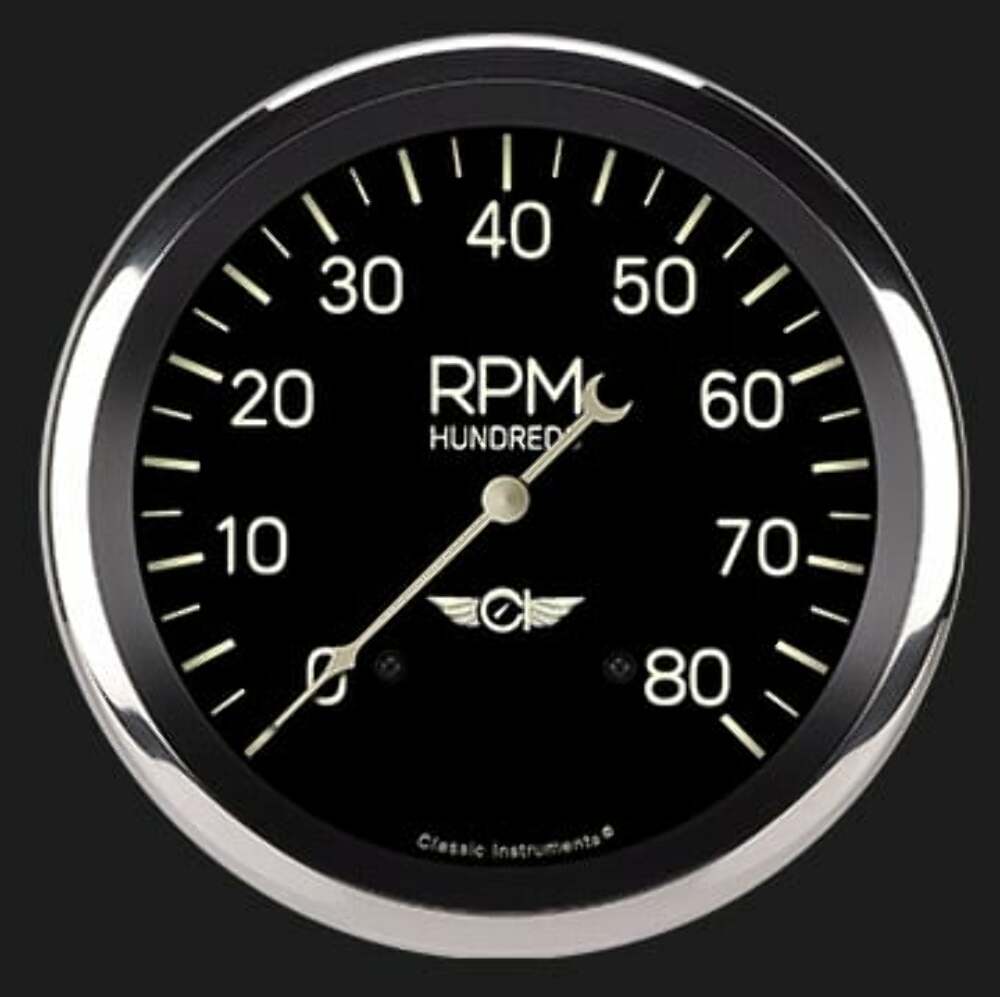 Classic Instruments Series 4 5/8" Tachometer CL71SRC