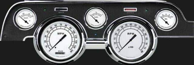 White 1967-68 Mustang MU67CW for 1967-1968 Mustang