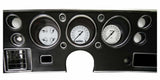White 1970-72 Chevelle SS Package CV70CW for 1970-1972 Chevelle dash gauge cluster