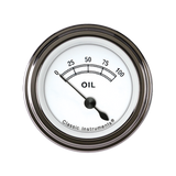 White 2 1/8" Oil Pressure CW81SLF