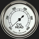 White 2 5/8" Cylinder Head Temp. Gauge CW397SLF