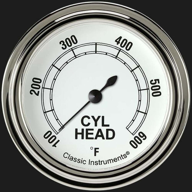 White 2 5/8" Cylinder Head Temp. Gauge CW397SLF