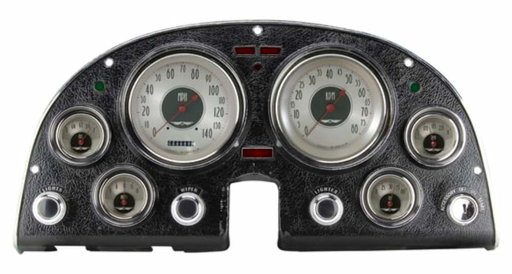 All-American Nickel 1963-67 Corvette Package CO63AN for 1963-1967 Corvette dash gauge cluster