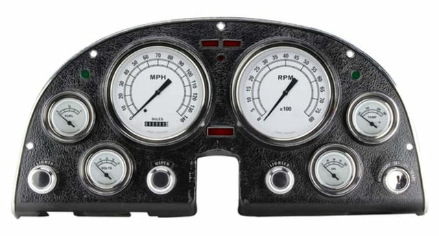 White 1963-67 Corvette Package CO63CW for 1963-1967 Corvette dash gauge cluster