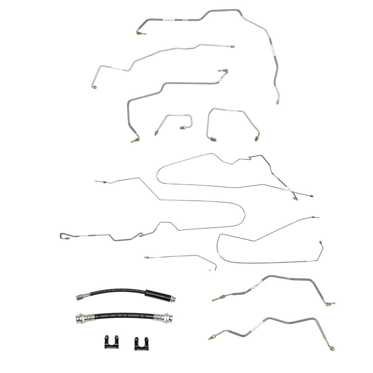 t Complete Brake Line & Hose Kit For 00-05 Cavalier / Sunfire ABS BLH96 Fine Lines