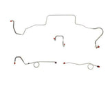 t Complete Brake Line & Hose Kit For 68-69 Dodge Charger Mopar B-Body - BLH110SS Fine Lines
