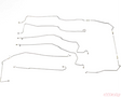 Complete Brake Line Kit for 1999-2003 drum brakes stainless steel