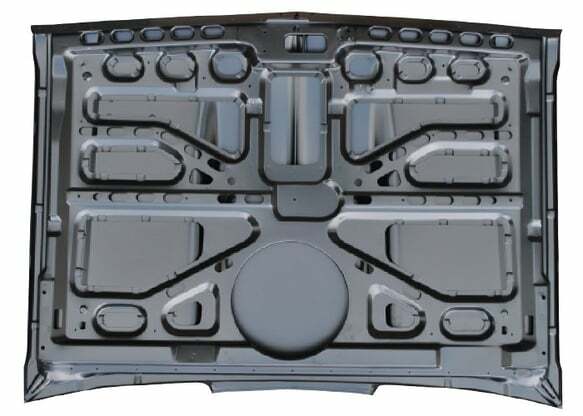 Fits 1987 Chevrolet Blazer; Cowl Induction Hood - Functional - 4In. COWL87F