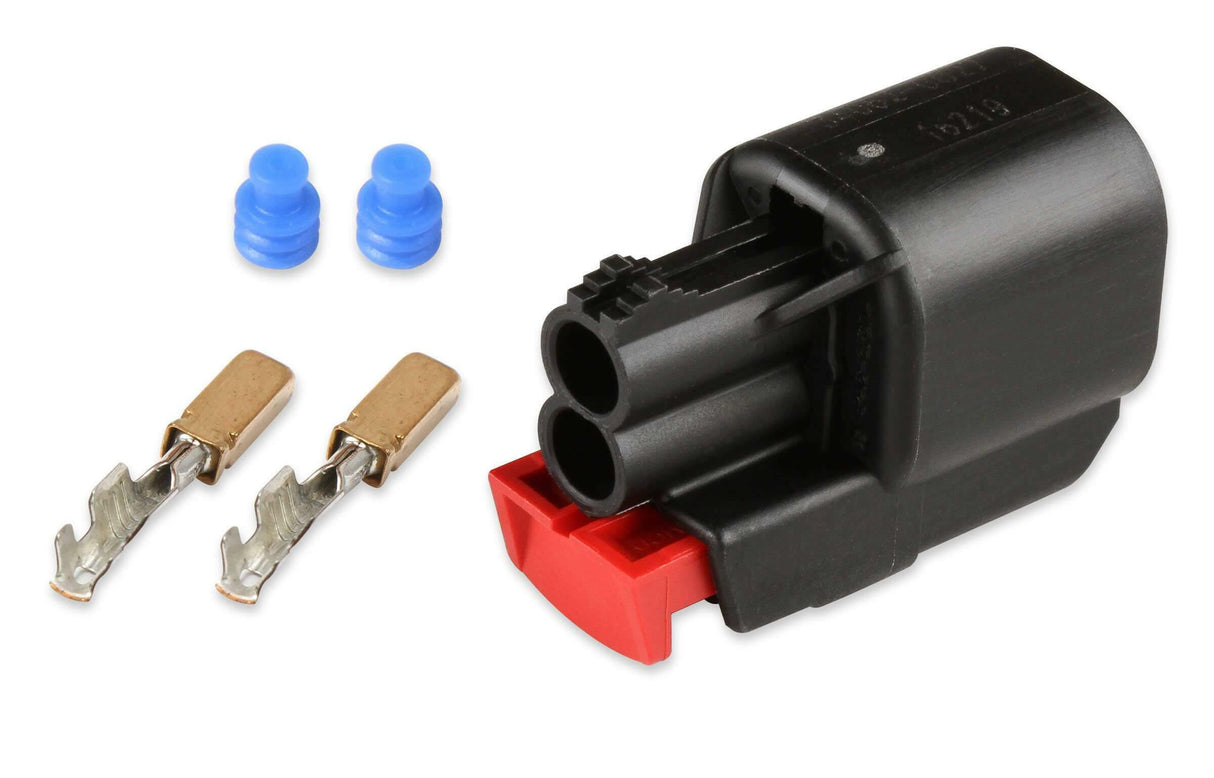 Holley EFI sensor black connector-570-226